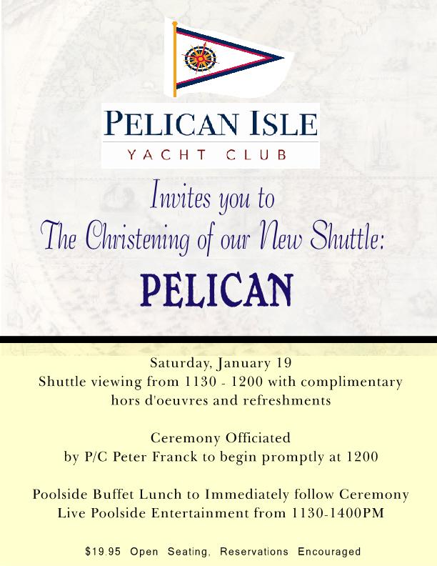 pelican isle yacht club menu